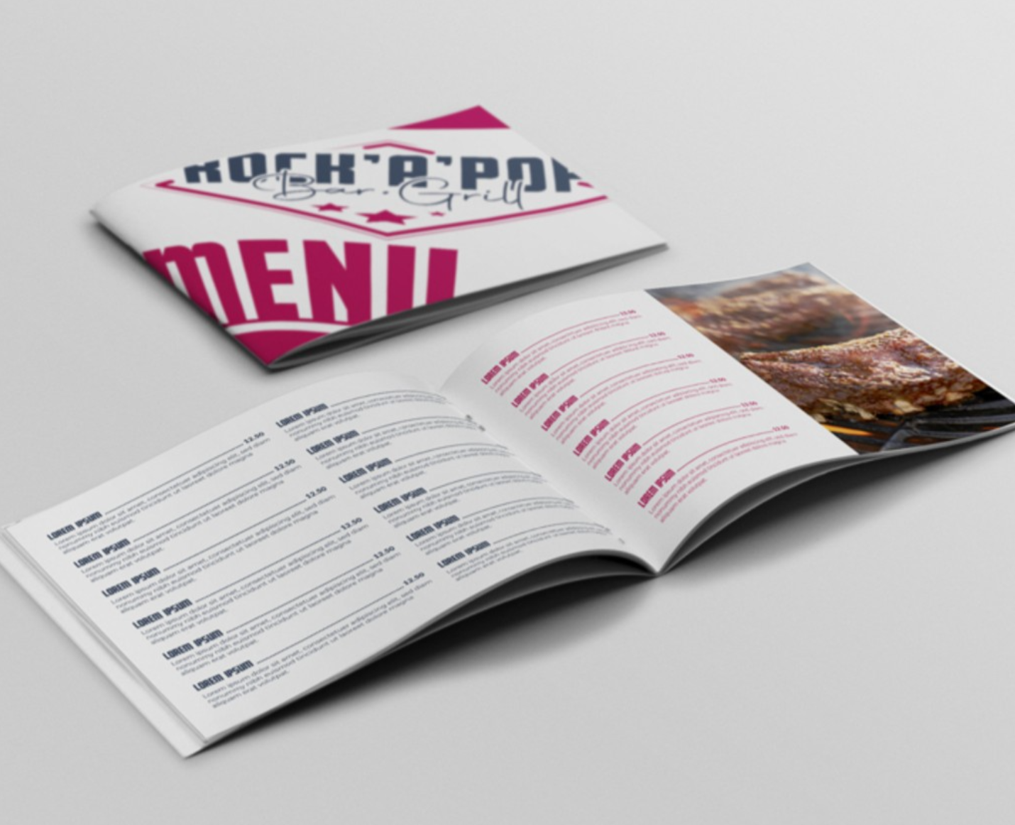 Brochure agrafée A4
