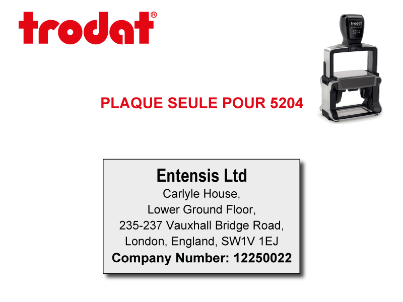 Plaque Professional 5204