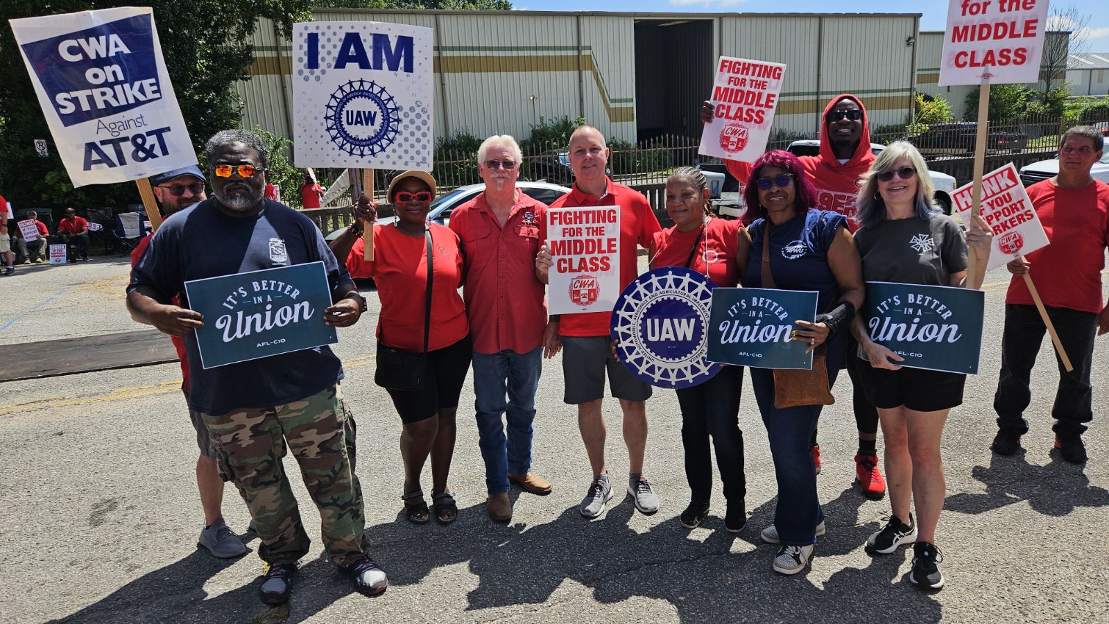AT&T Workers and CWA - 1