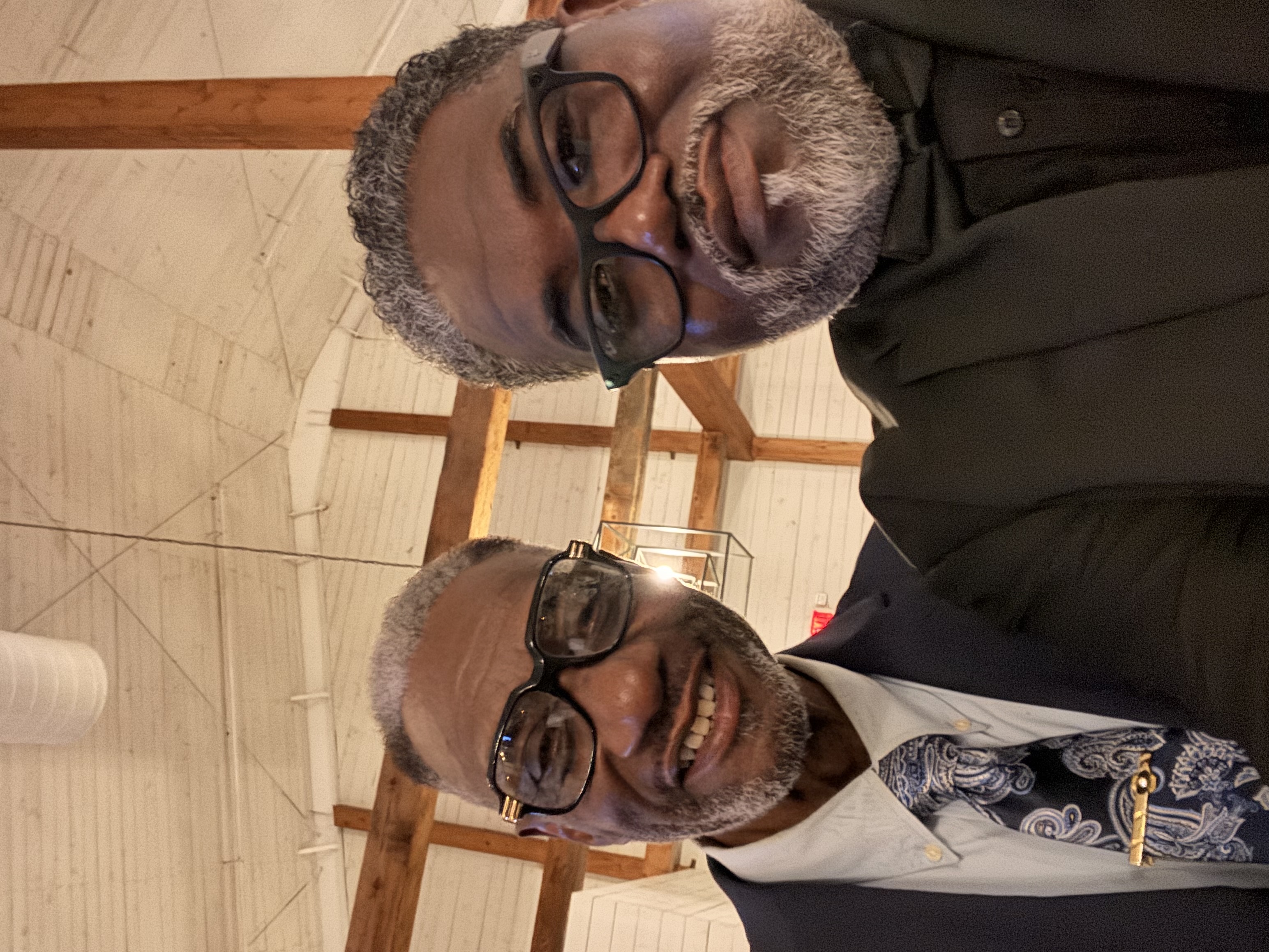 Kevin Bradshaw with Henry Perry — Former President of the Teamsters