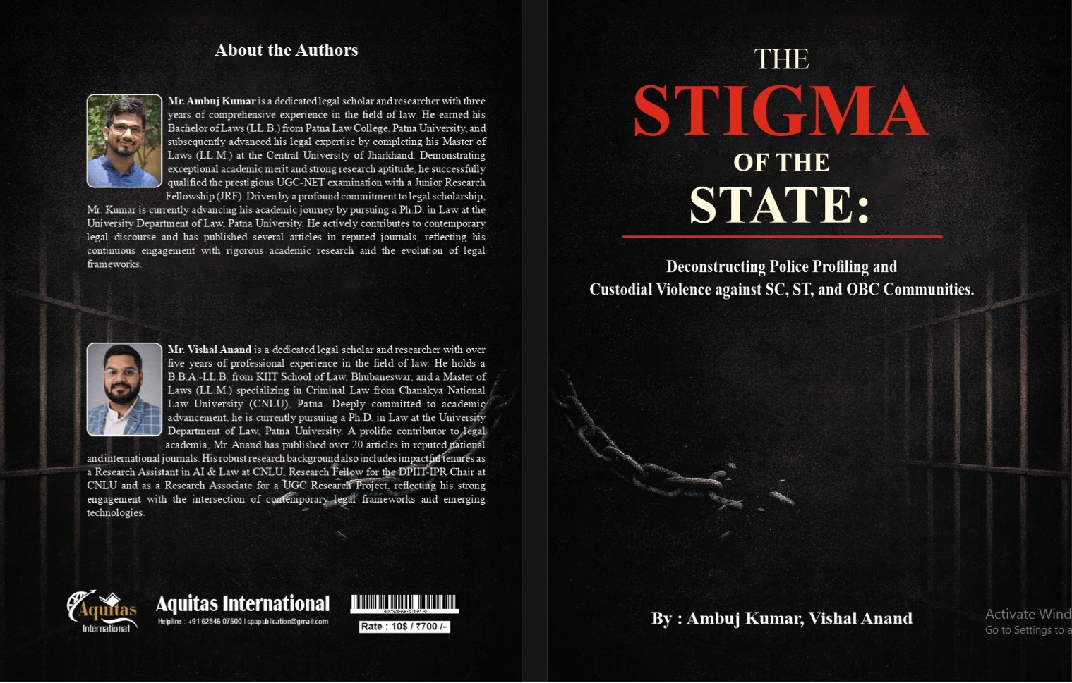 The Stigma of the State: Deconstructing Police Profiling and Custodial Violence against SC, ST, and OBC Communities
