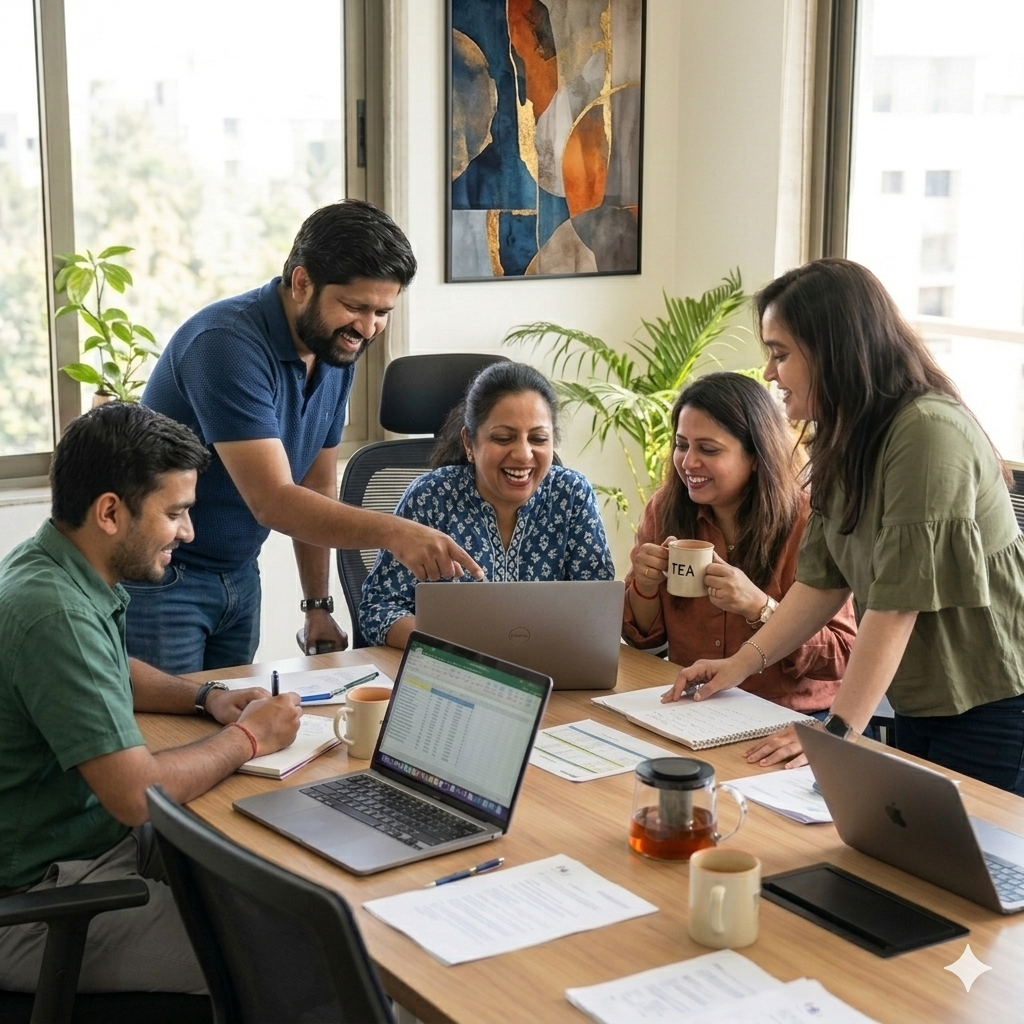 Heepha team collaborating