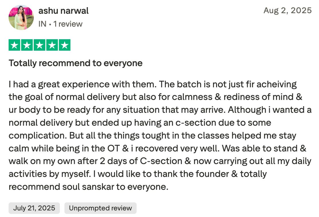 Trustpilot review by Ashu Narwal - 5 stars