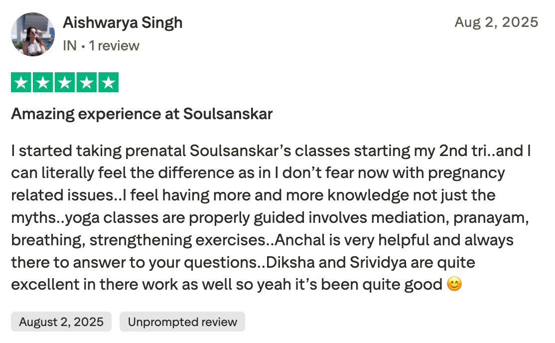 Trustpilot review by Aishwarya Singh - 5 stars