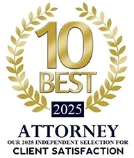 10 Best Attorney 2025 - Client Satisfaction