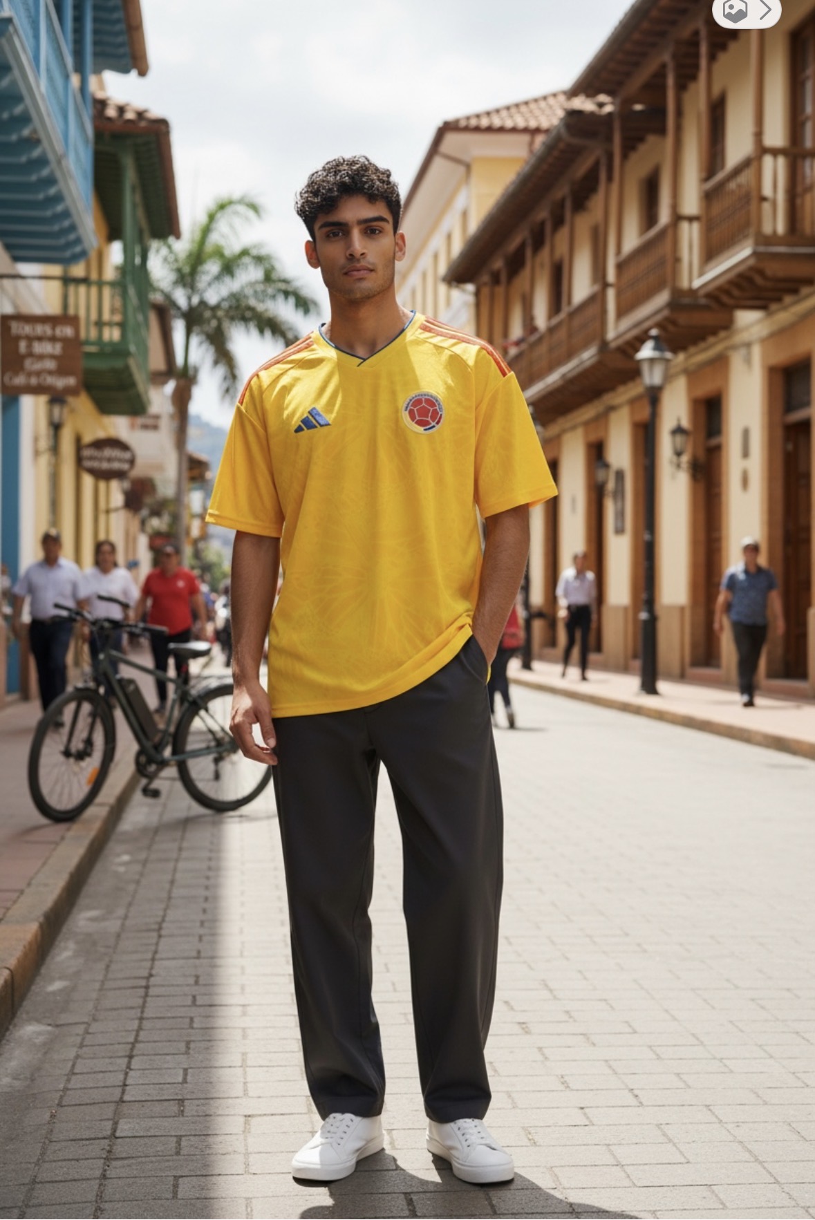 Camiseta Selección Colombia Amarilla