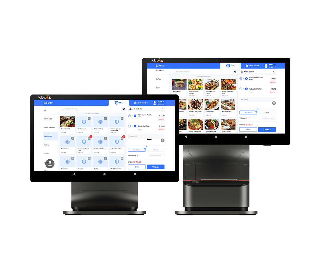 iTabPOS restaurant point of sale system
