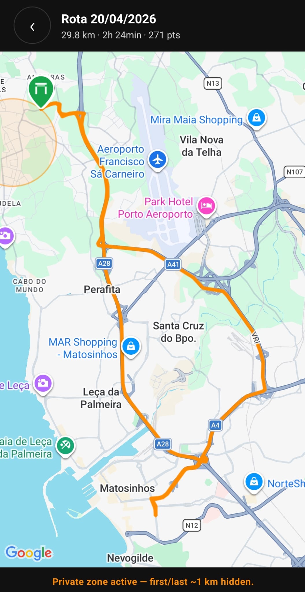 MotoTrips Go gravação