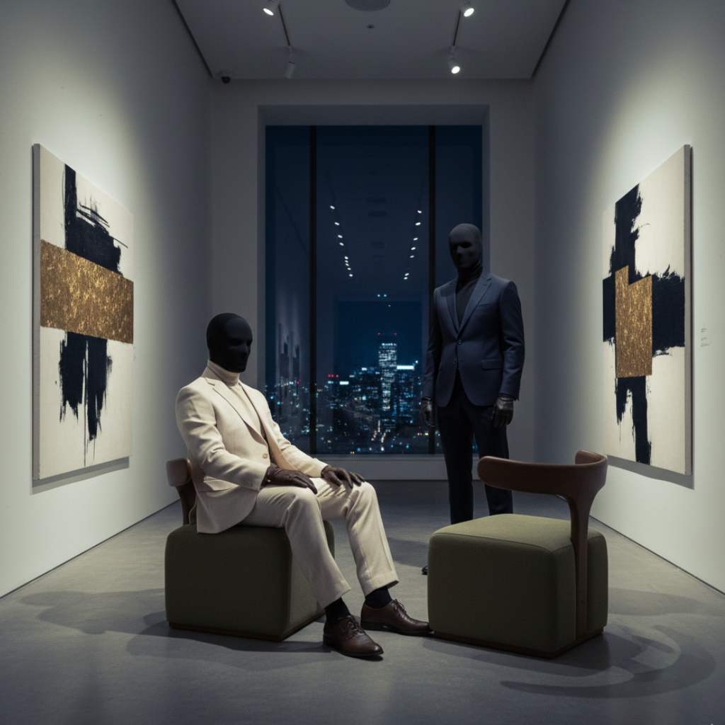 Moby Dick Chair in gallery setting