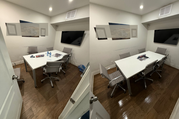 Meeting Room Deep Clean – Before and After – Reliable Edge Cleaning