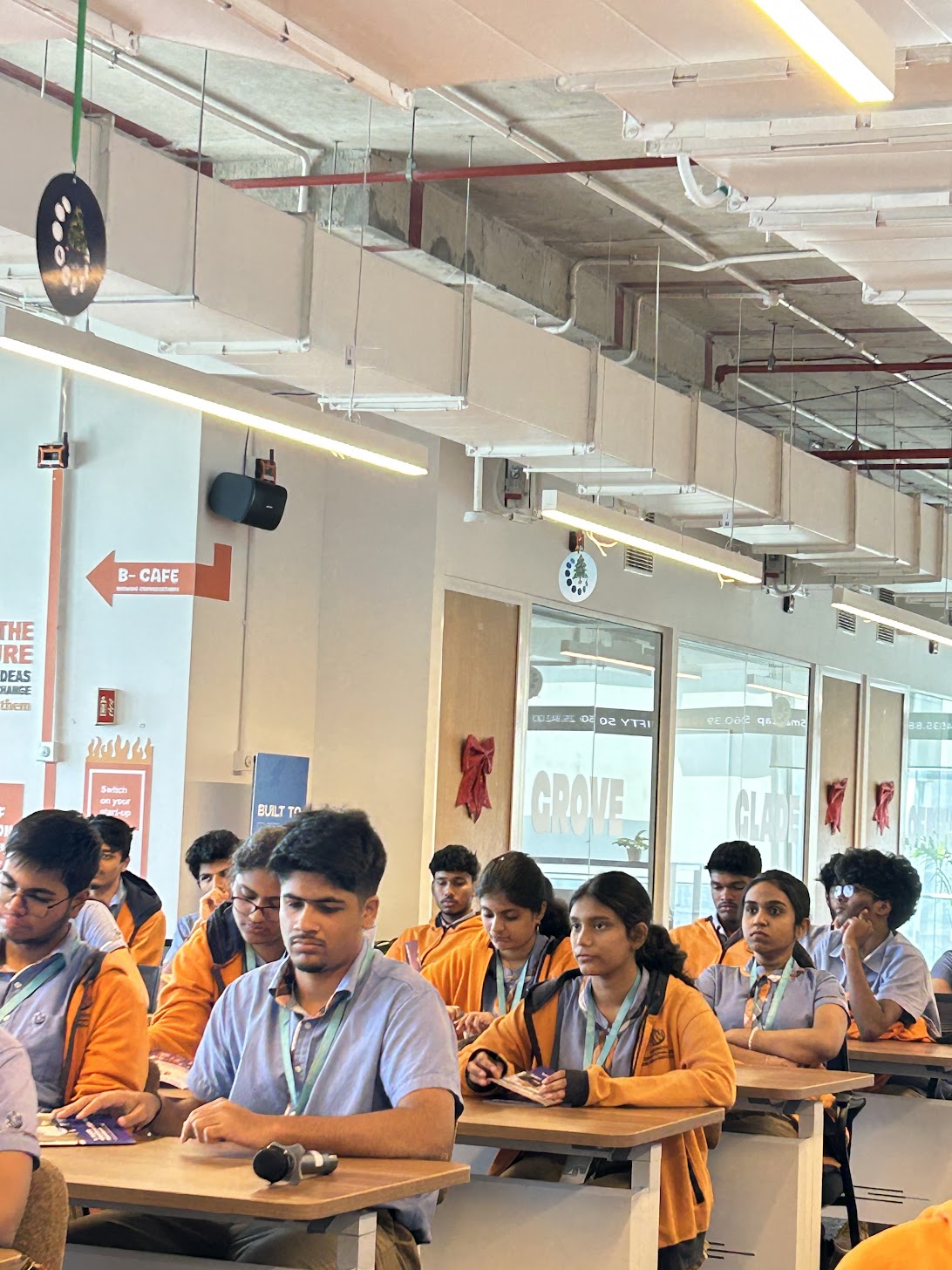 Students in a Bower learning session