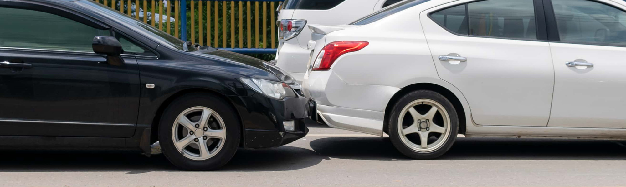 Car accident scene - Washington State auto collision injury attorney