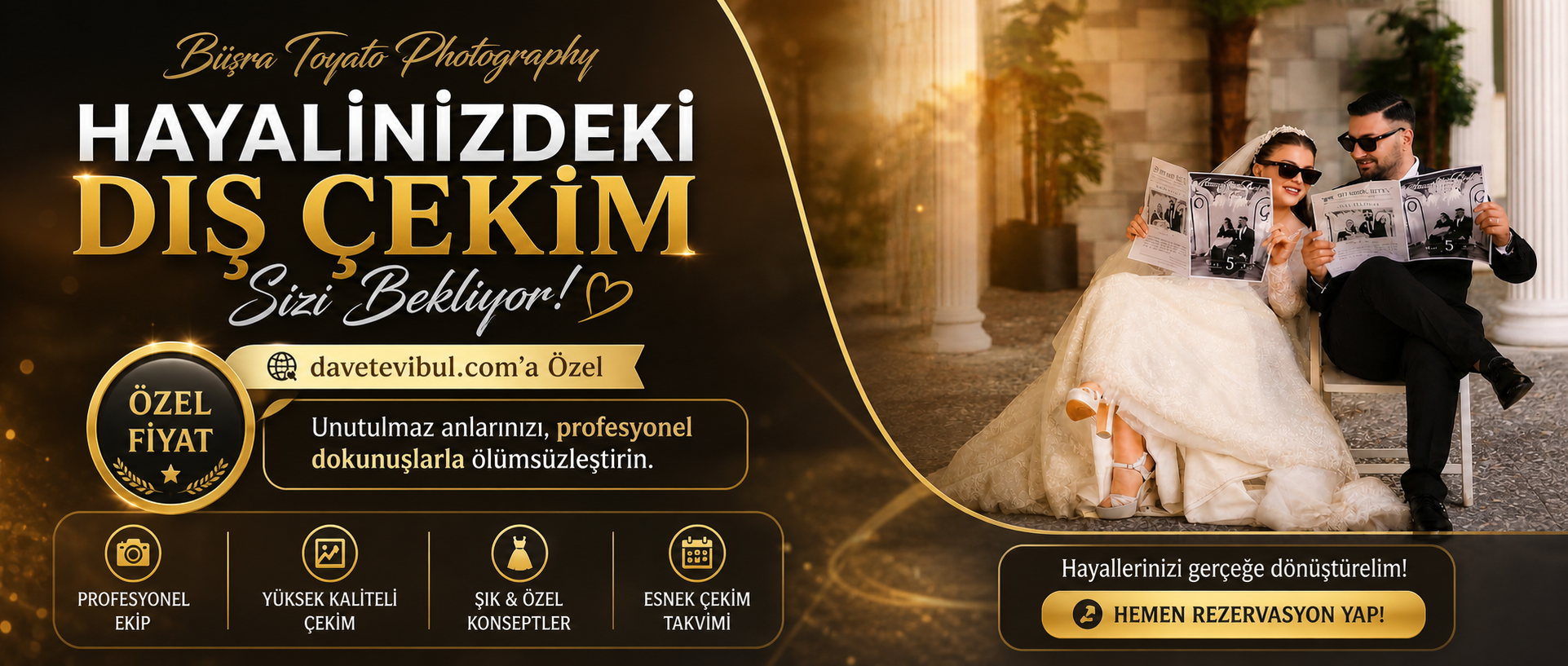 Konsept Dış Çekim - Profesyonel Fotoğraf Hizmeti