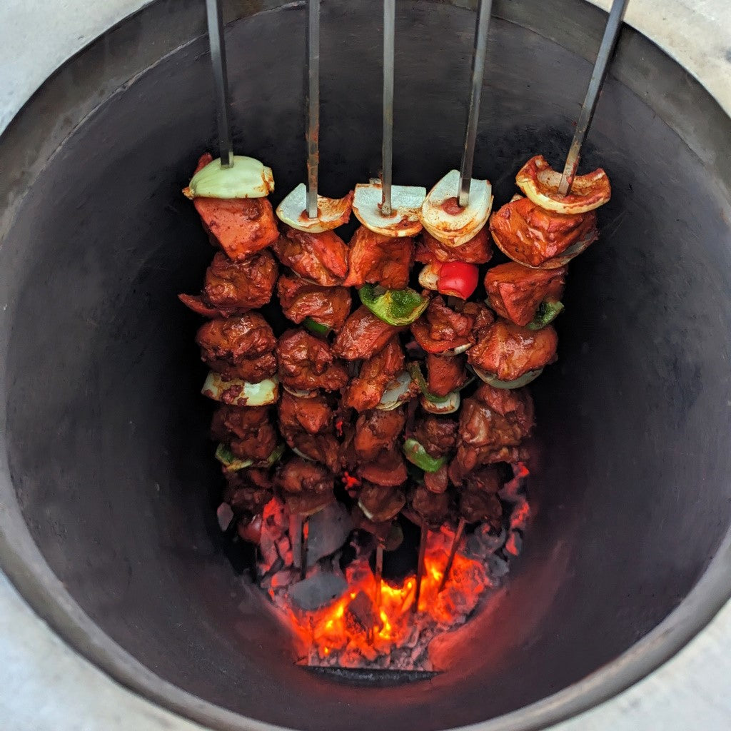 Tandoori Oven Cooking