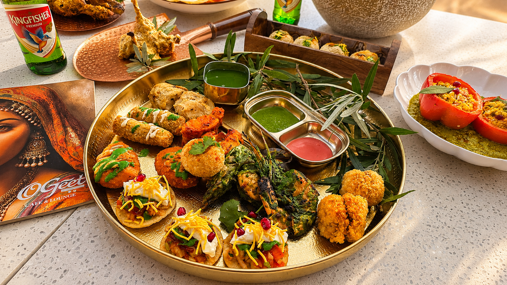 A whole world on one plate
