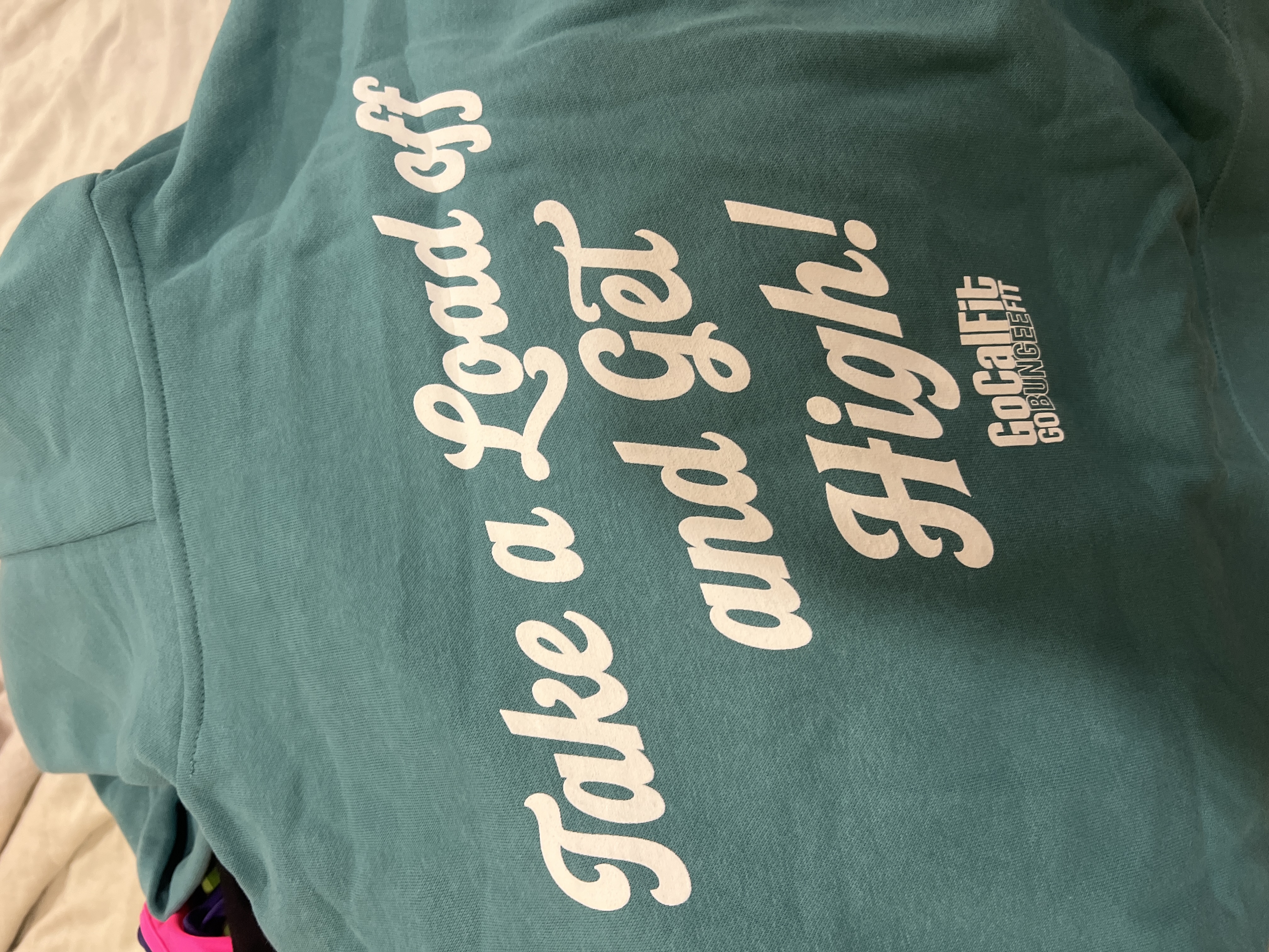 Take a Load Off and Get High Hoodie Back