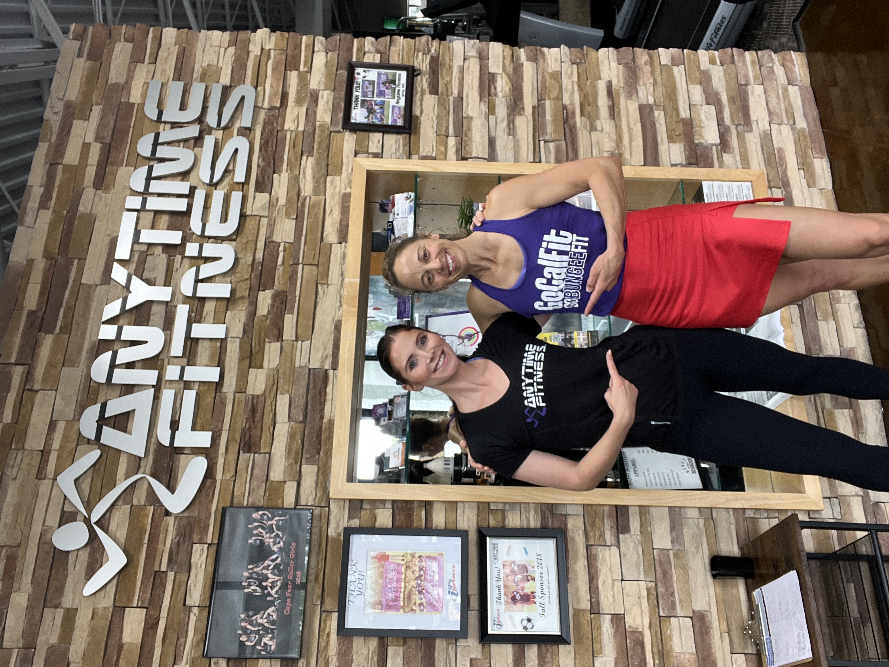 Ashlee & Cal at Anytime Fitness
