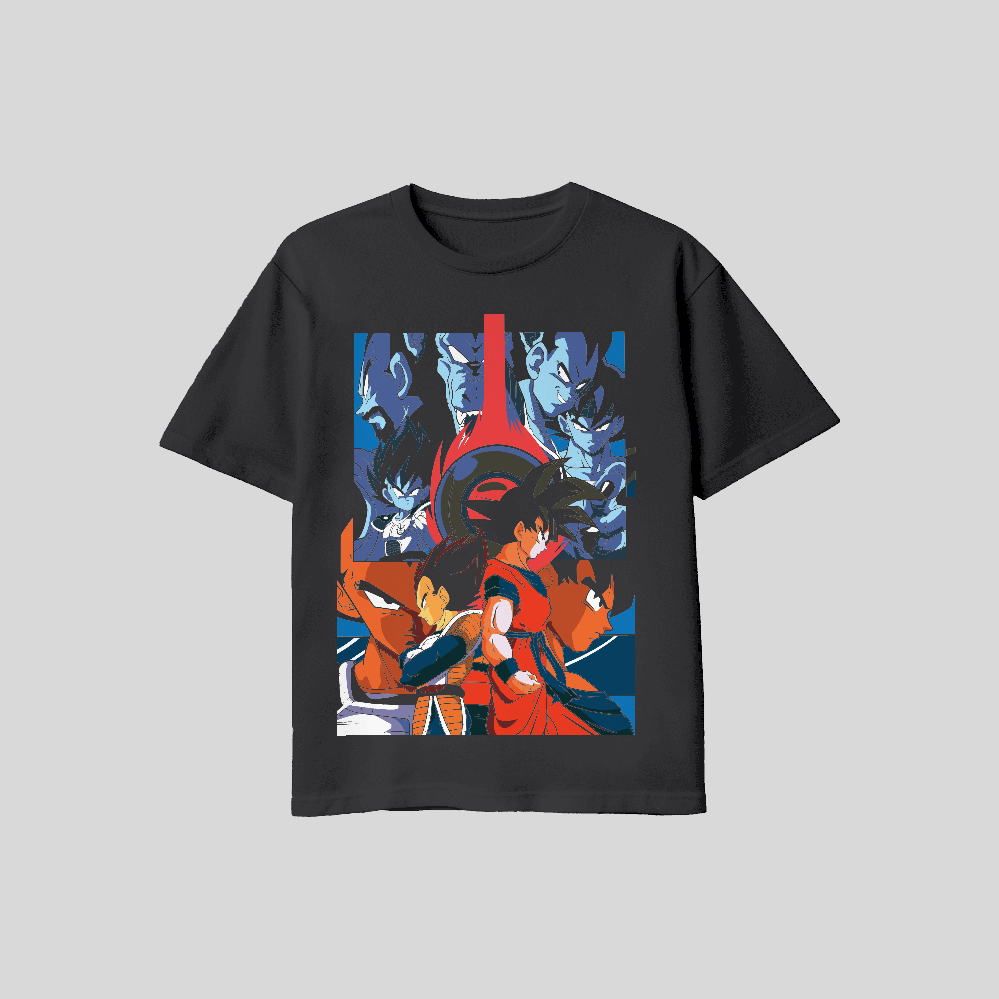DBZ Saiyan Squad Kids Tee