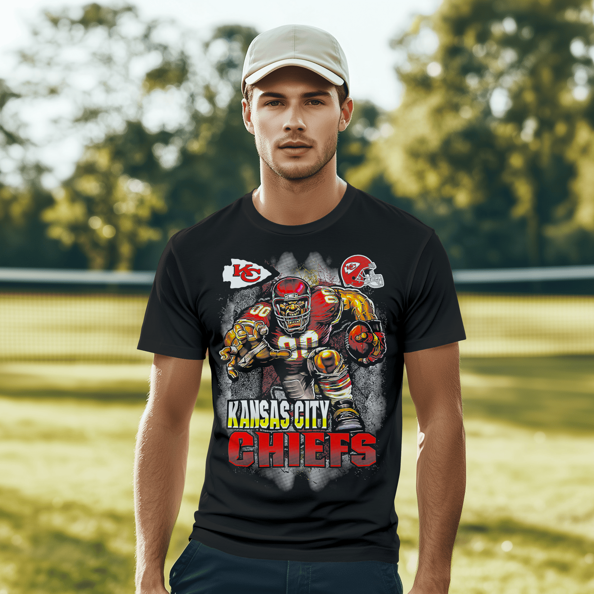 Kansas City Chiefs Tee - Black