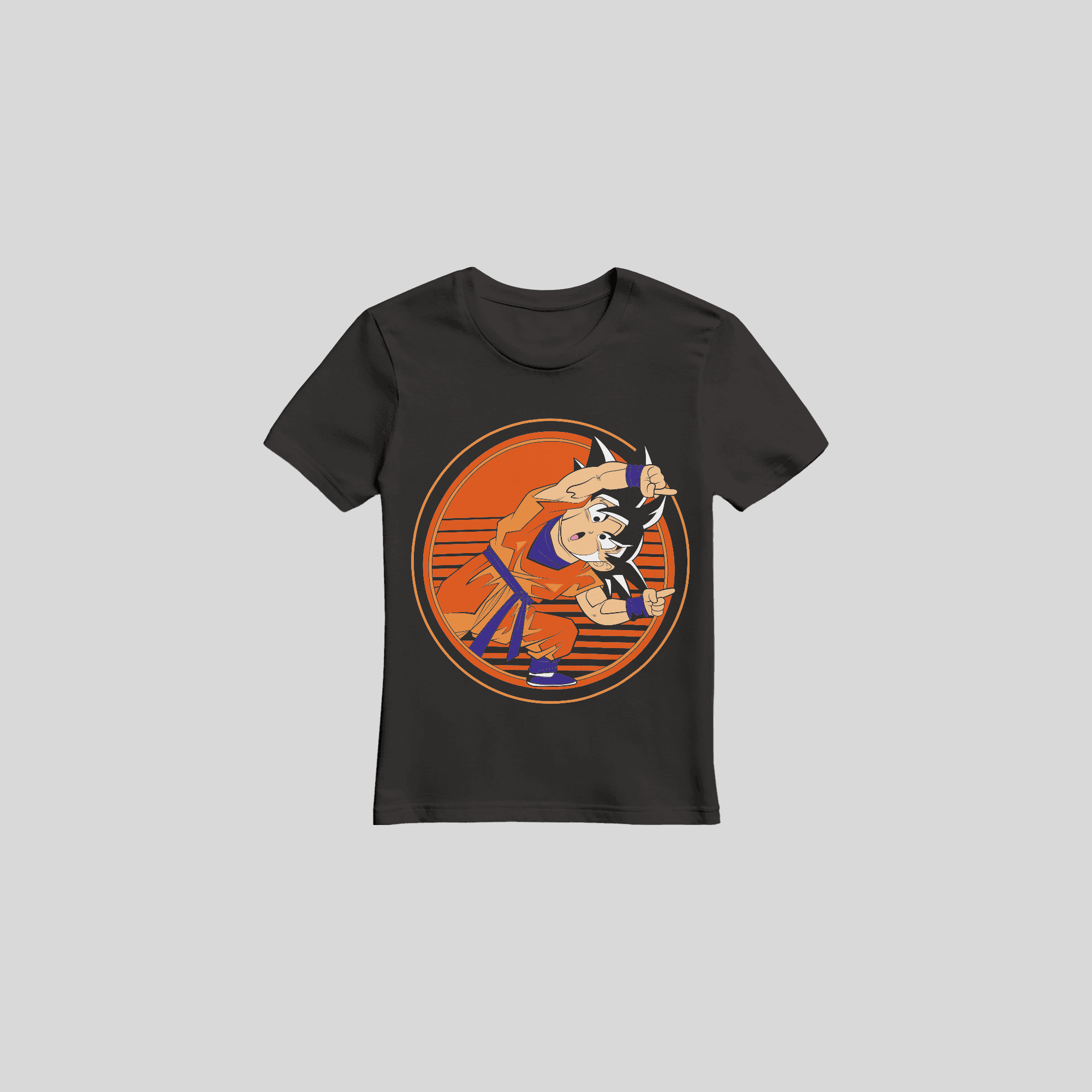 DBZ Kid Goku Power Stance Kids Tee