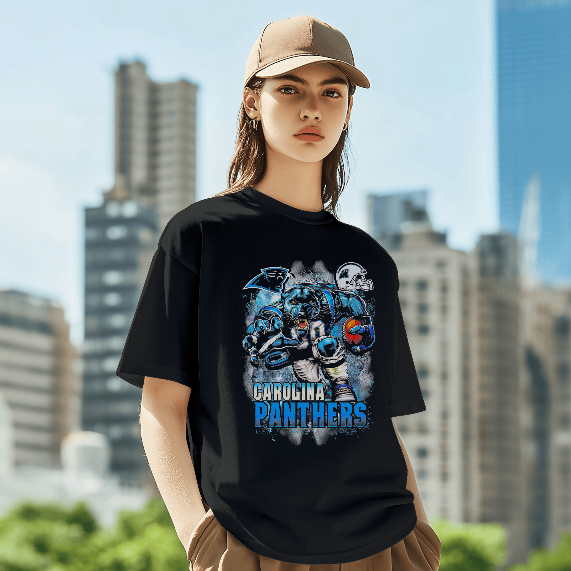 Carolina Panthers Tee - Black