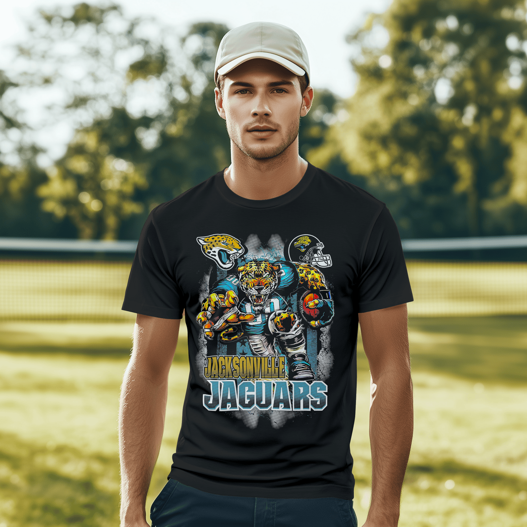 Jacksonville Jaguars Tee - Black
