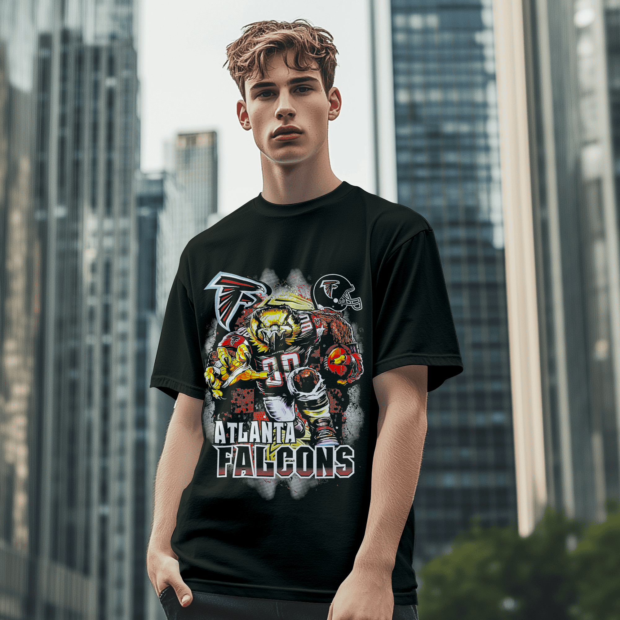 Atlanta Falcons Tee - Black