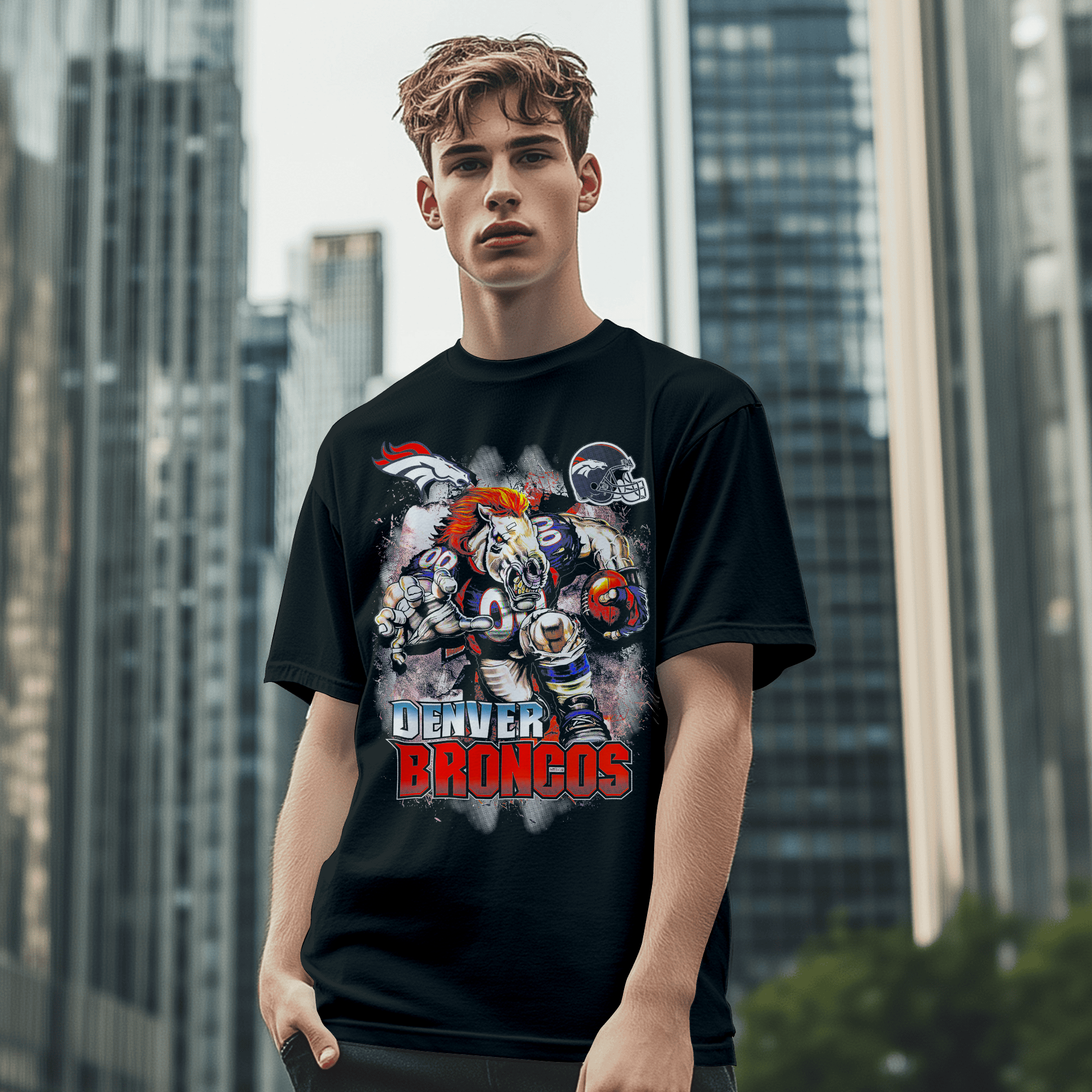 Denver Broncos Tee - Black