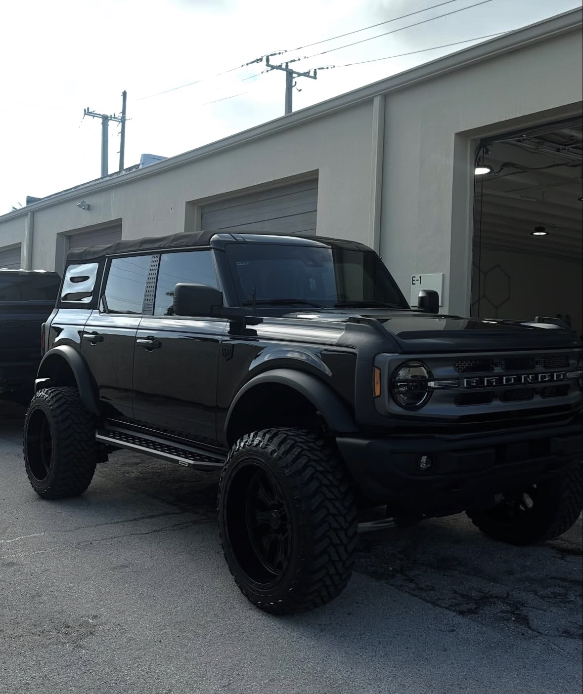Black Ford Bronco Window Tint