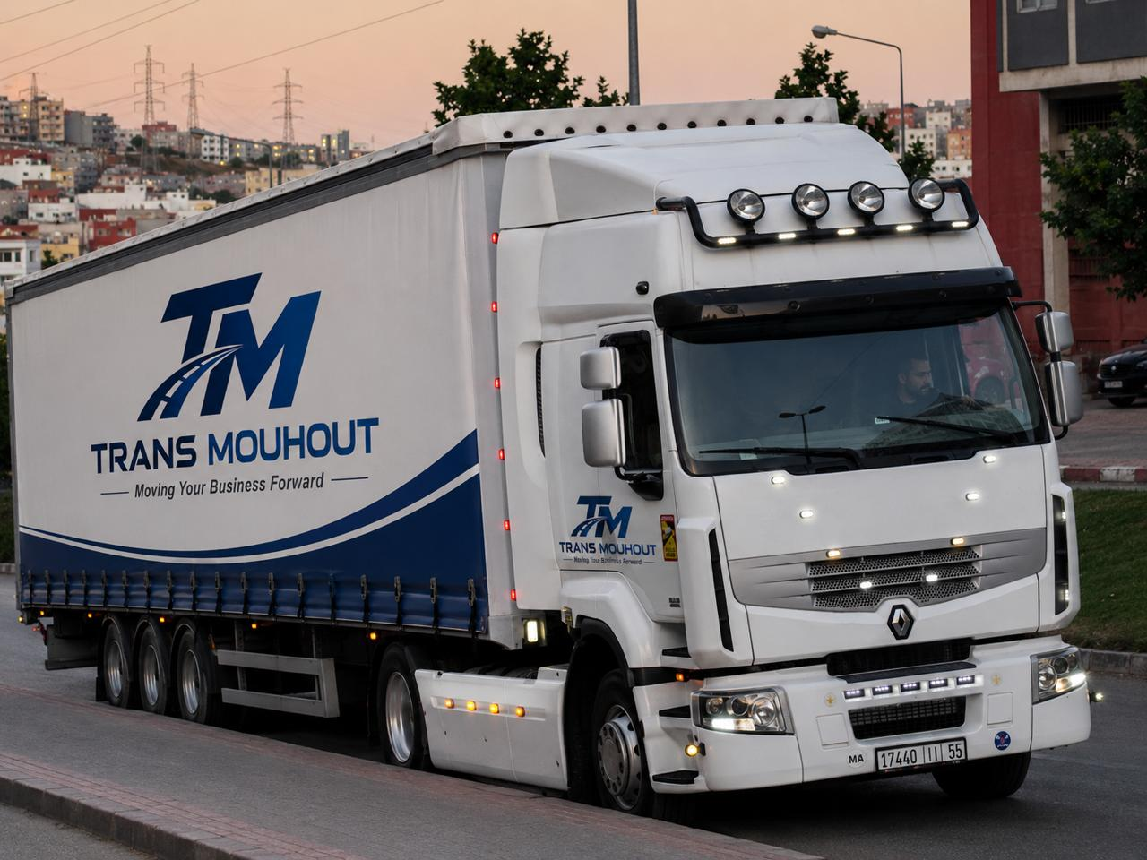 Trans Mouhout truck