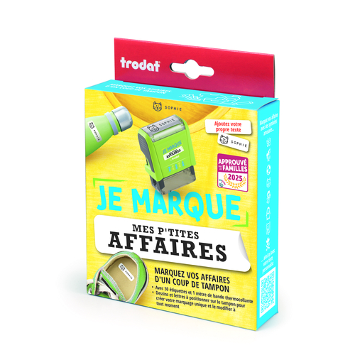 Je marque mes affaires