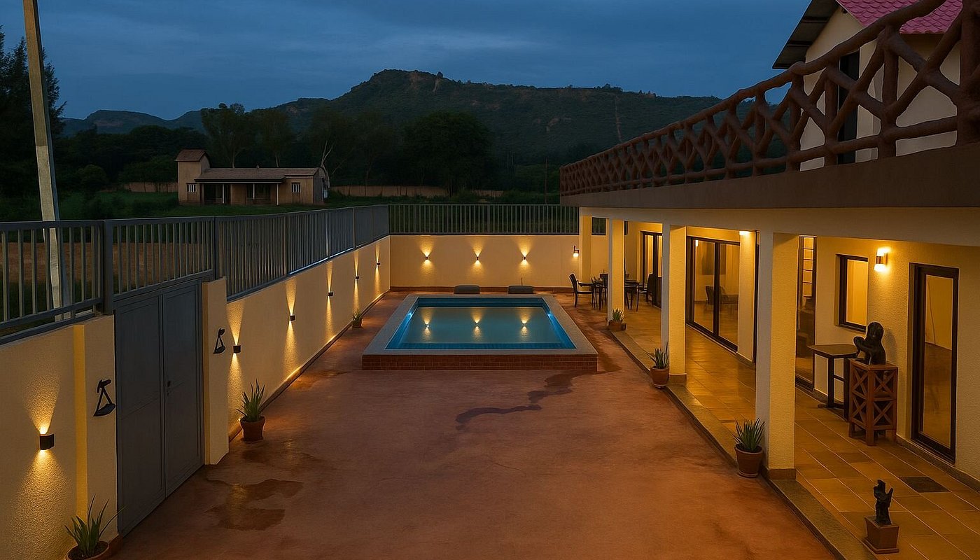 Pool Evening View