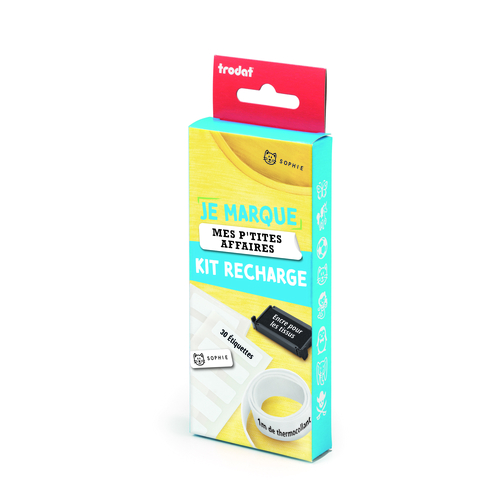 Kit Recharge Je marque mes p'tites affaires - 1