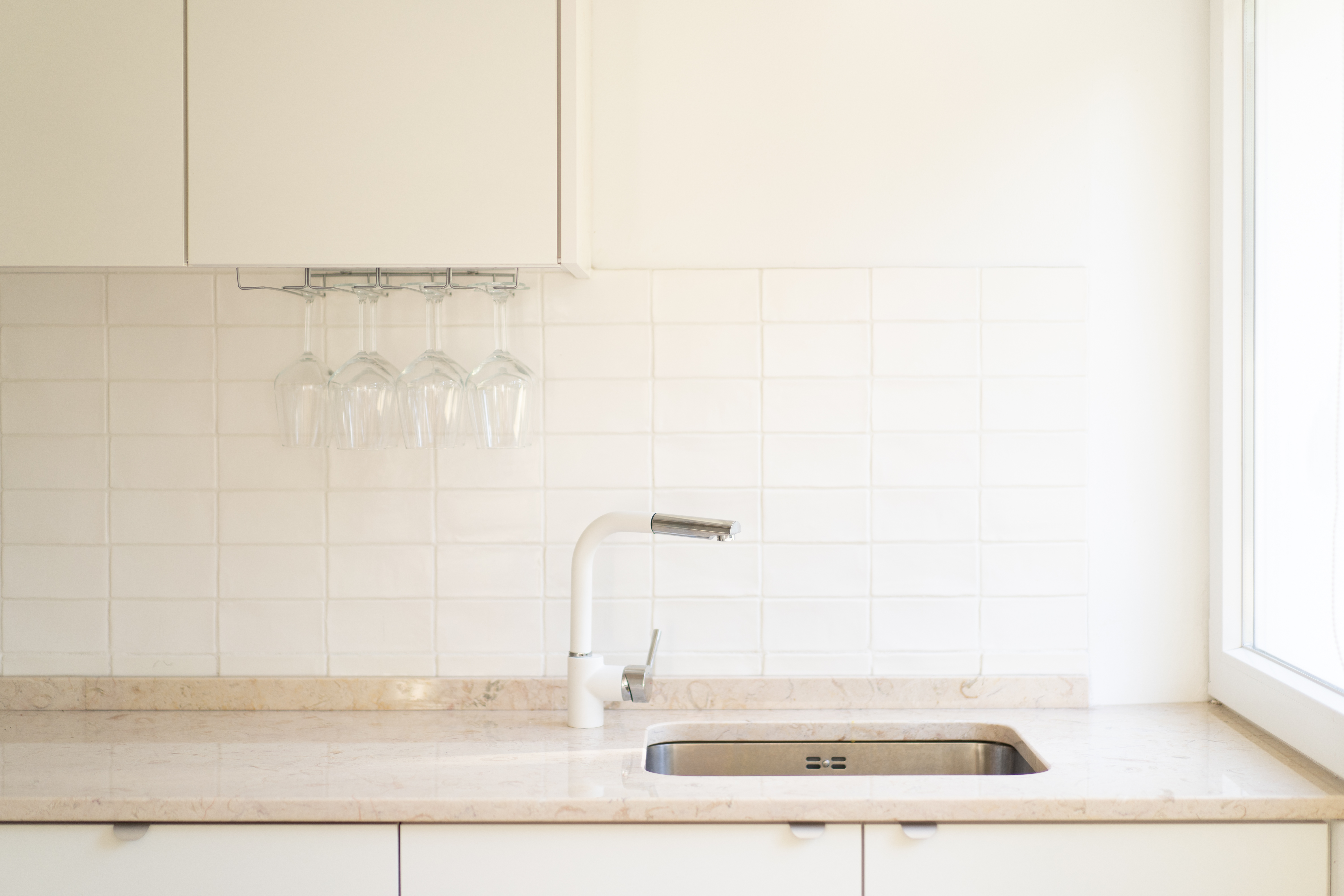 Wood Oven House I kitchen sink