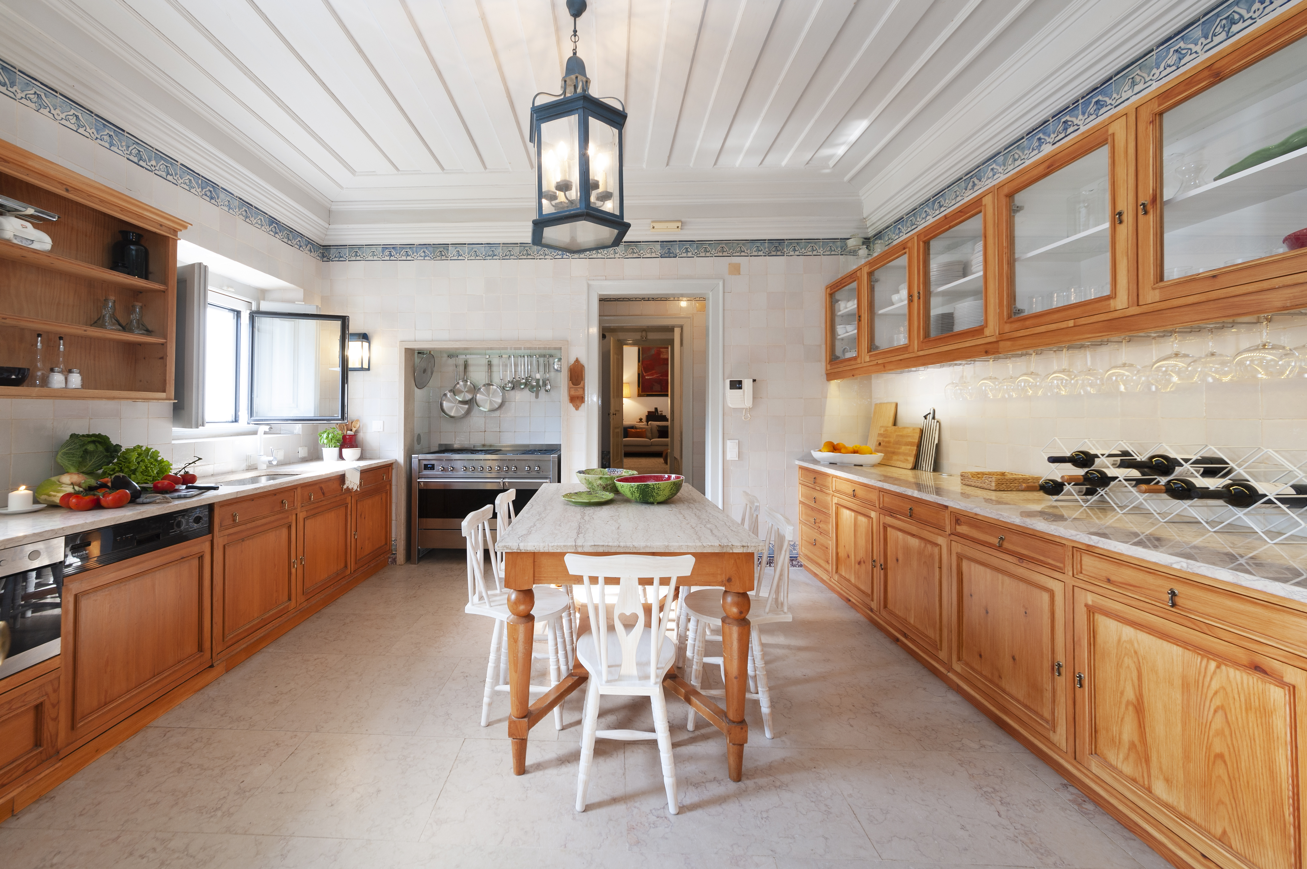 Manor house traditional kitchen