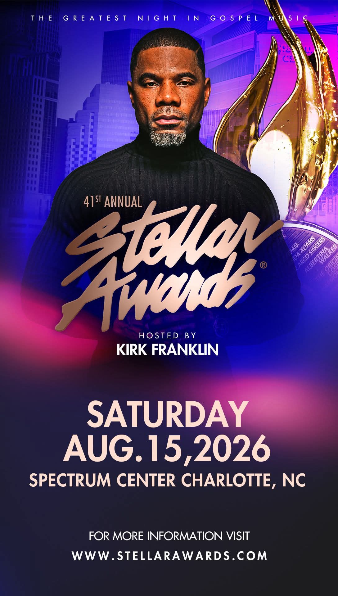 41st Annual Stellar Awards — Hosted by Kirk Franklin