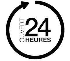 Ouvert 24 heures