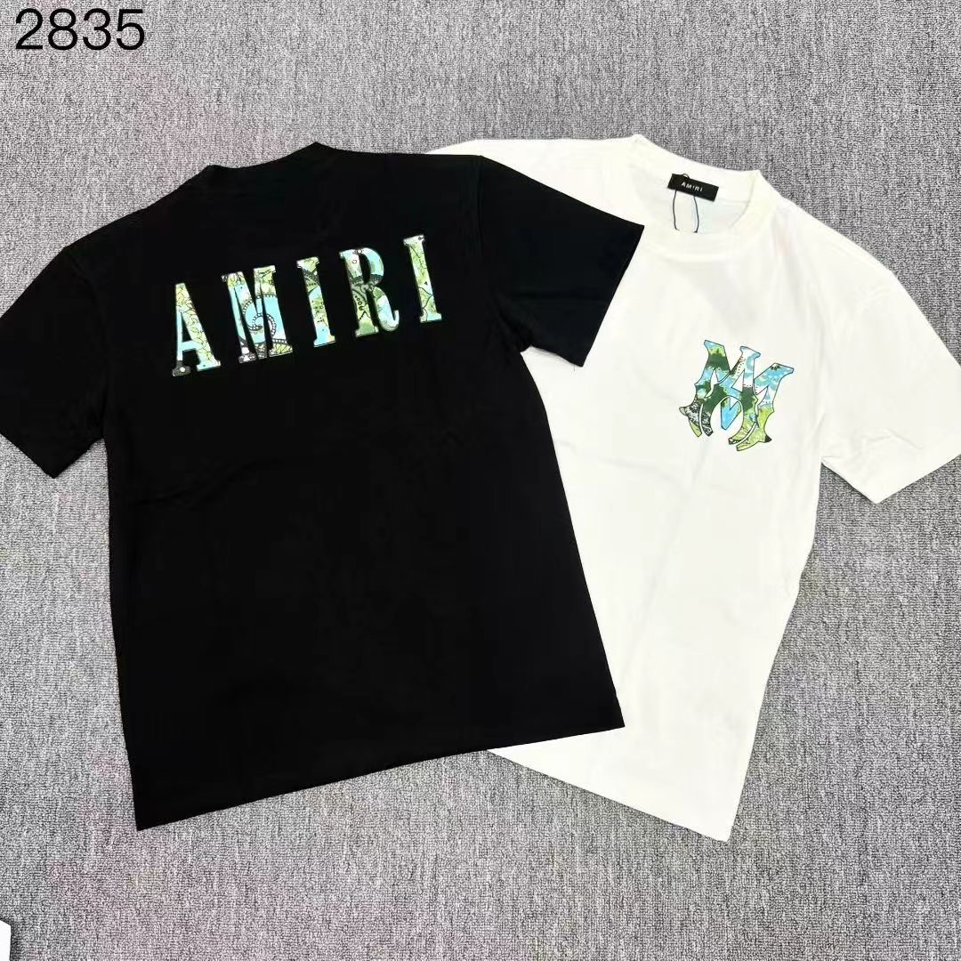 Camiseta Amiri MA Logo Map Print