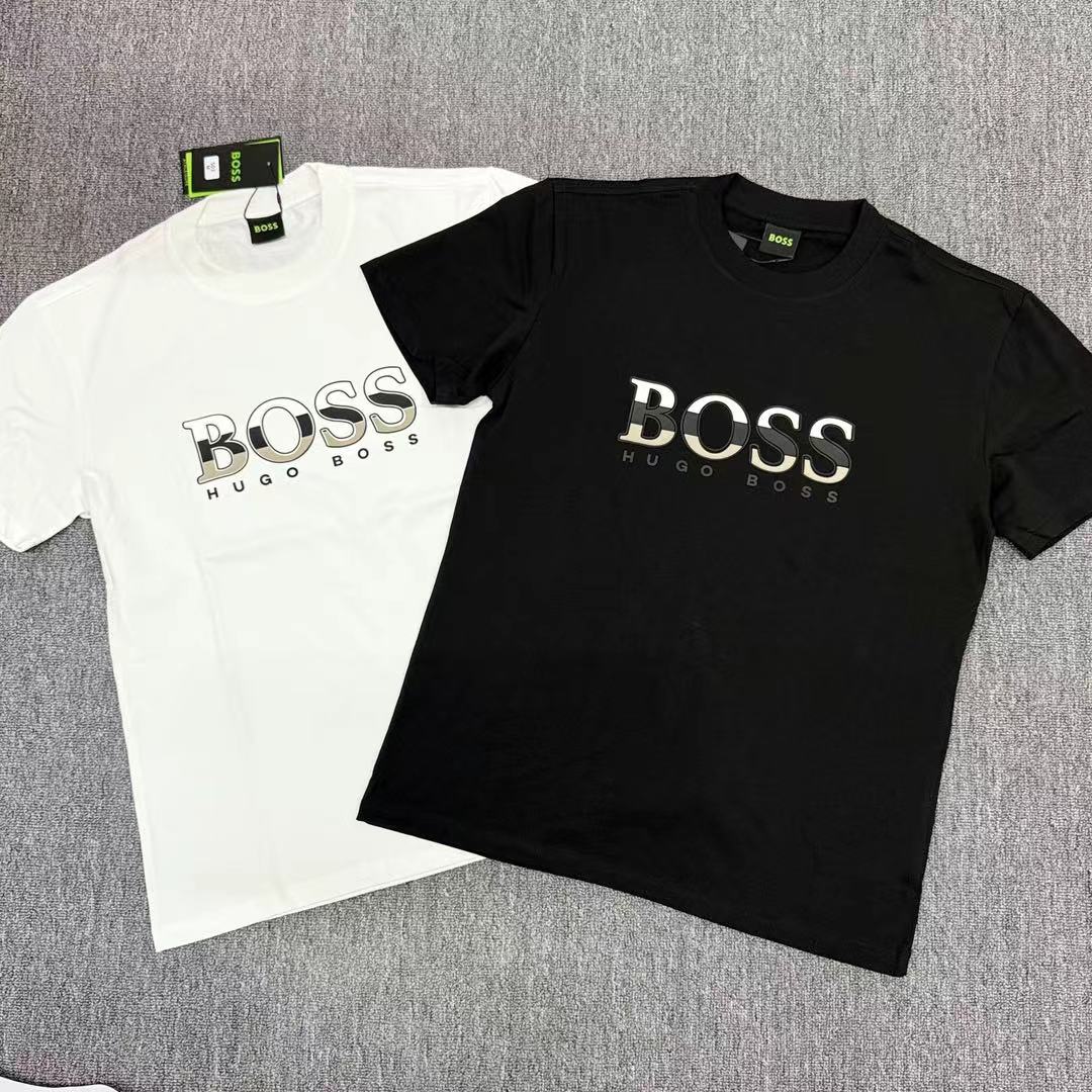 Camiseta Hugo Boss Chrome Logo Premium
