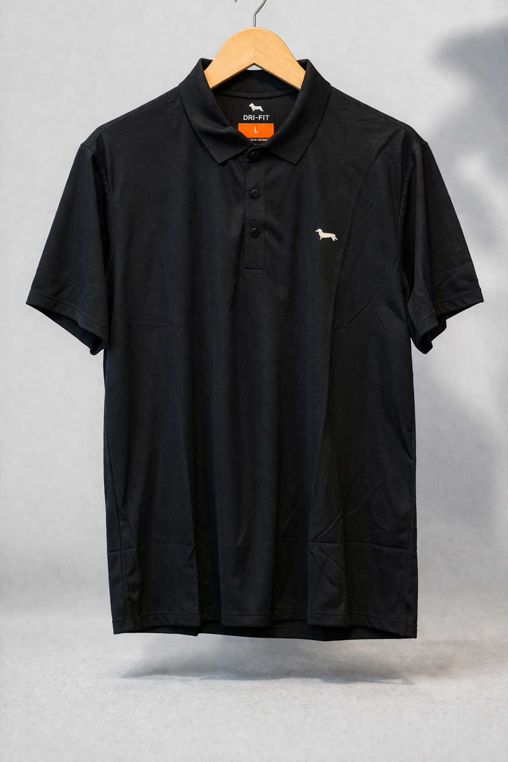 Camiseta Polo Harmont & Blaine Negro