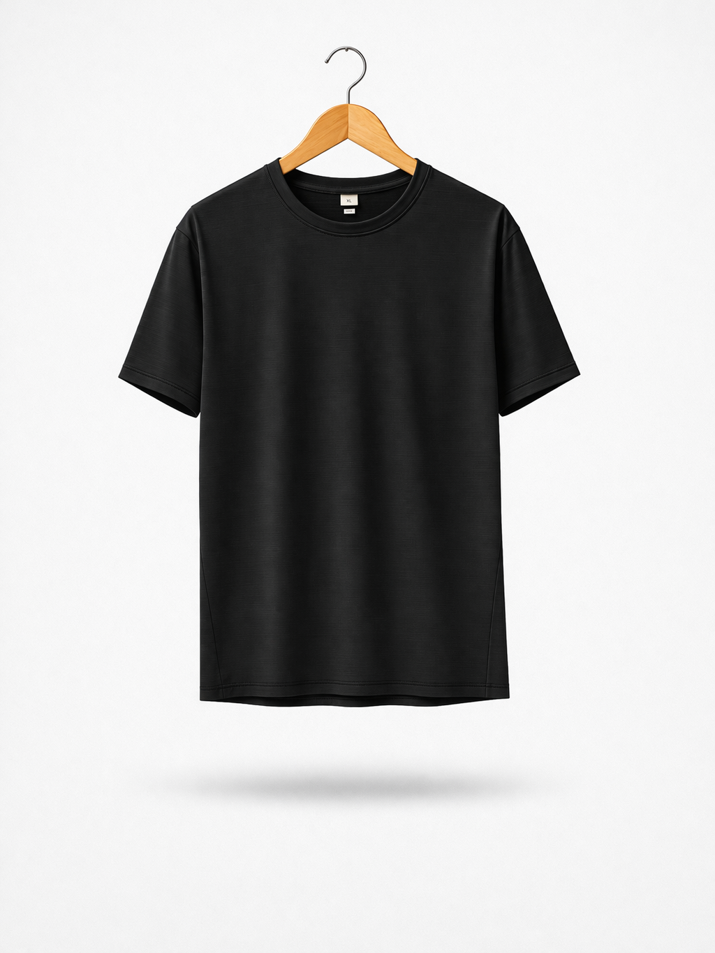 Camiseta Dri Fit Cuello Redondo Negro