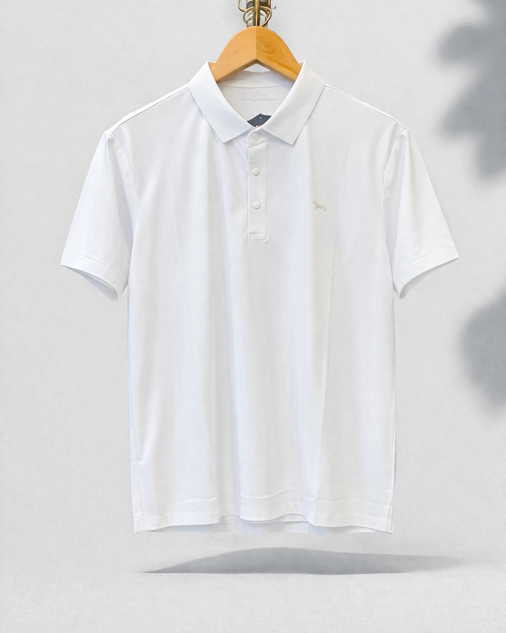 Camiseta Polo Harmont & Blaine Blanco