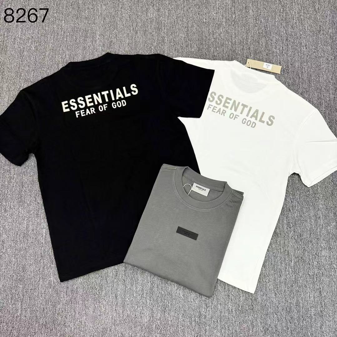 Camiseta Essentials Fear of God Logo Premium