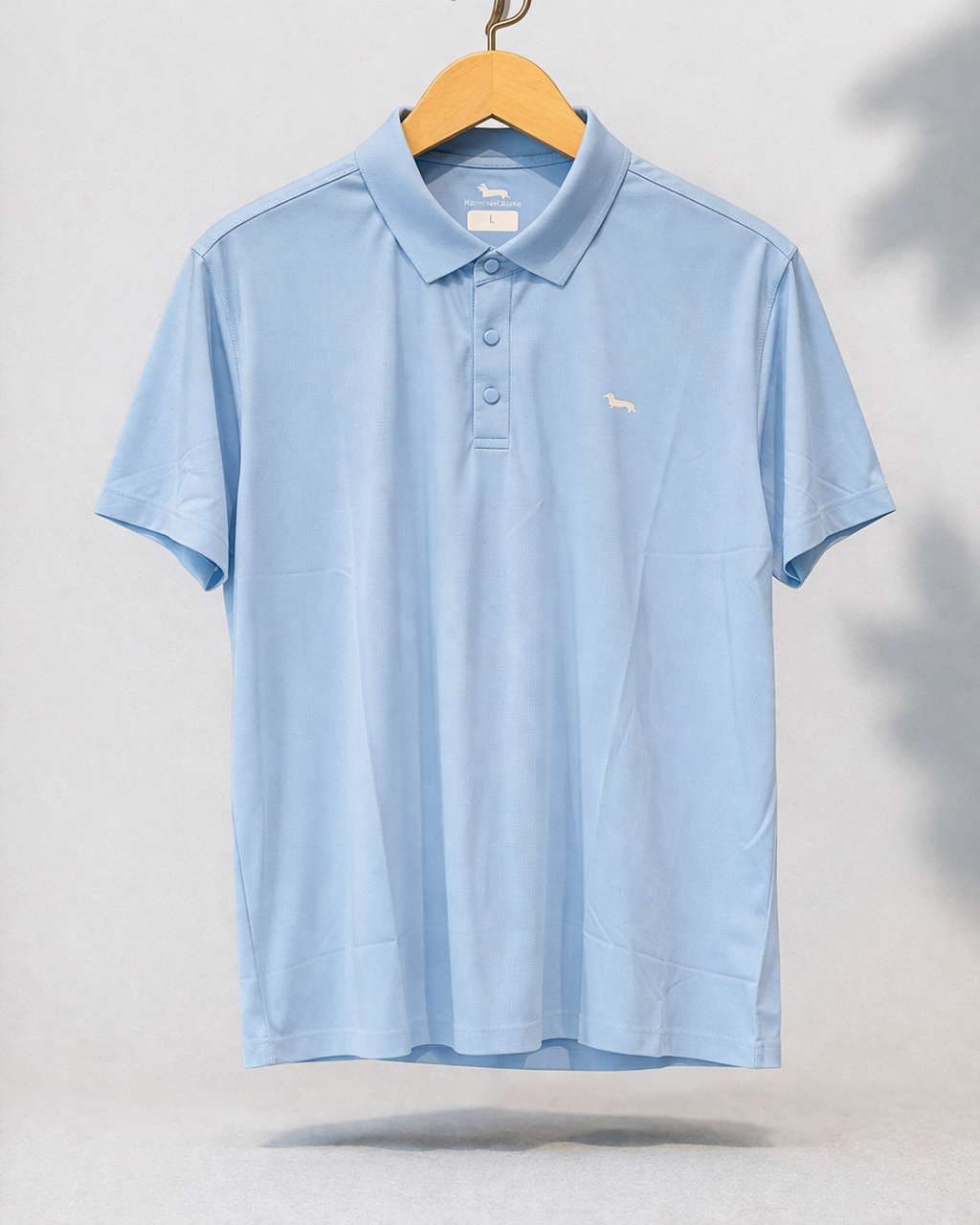 Camiseta Polo Harmont & Blaine Celeste