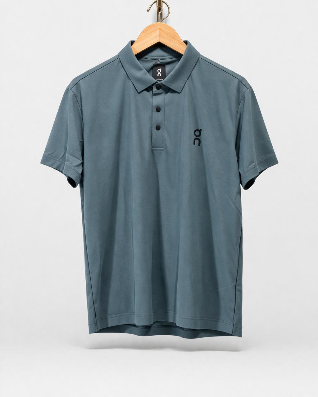 Camiseta Polo On Running Azul Petróleo
