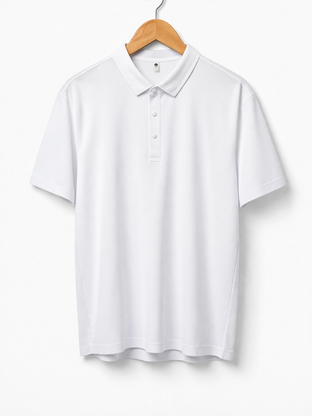 Camiseta Polo Básica Blanco
