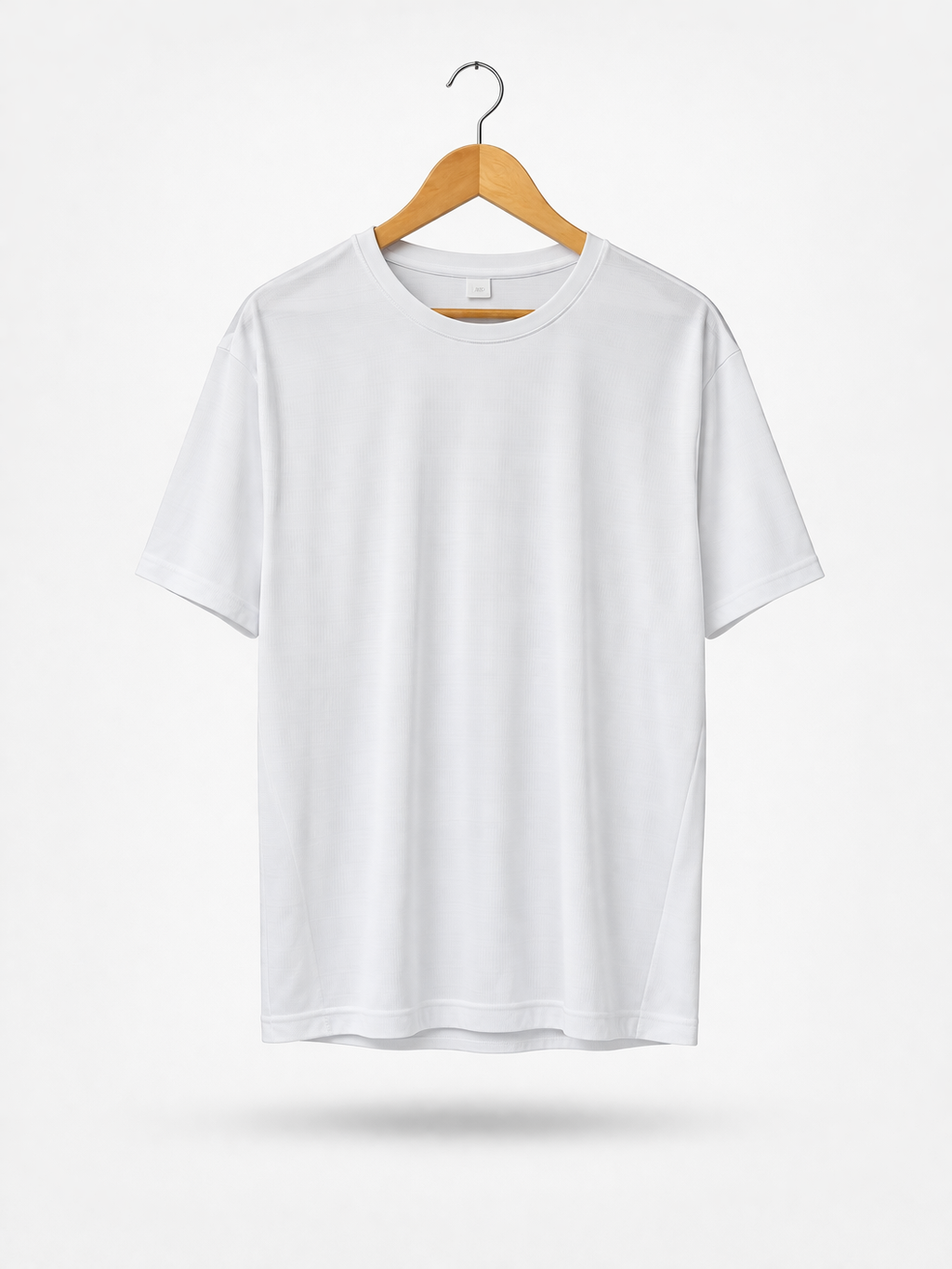 Camiseta Dri Fit Cuello Redondo Blanco
