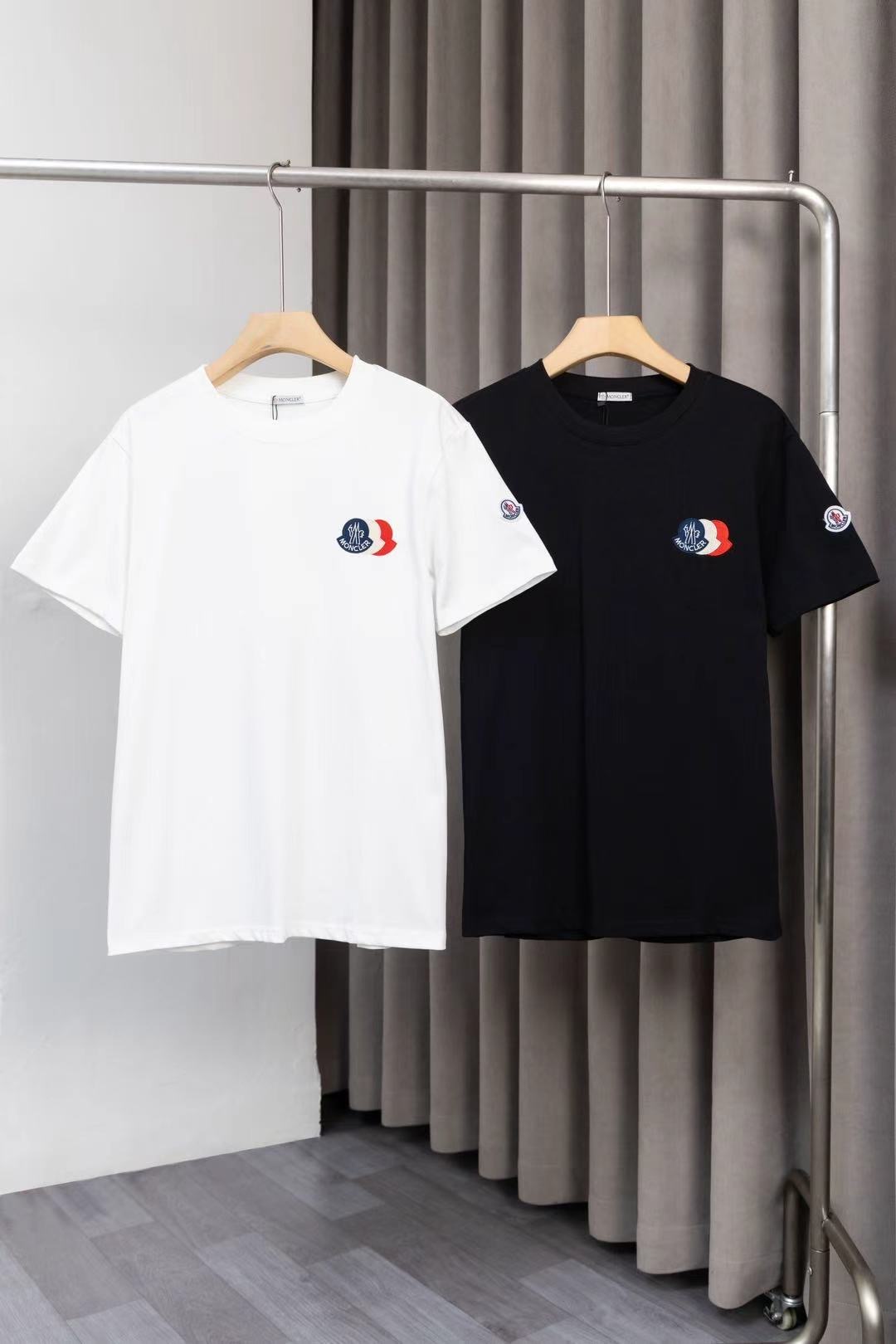 Camiseta Moncler Tricolor French Flag Logo