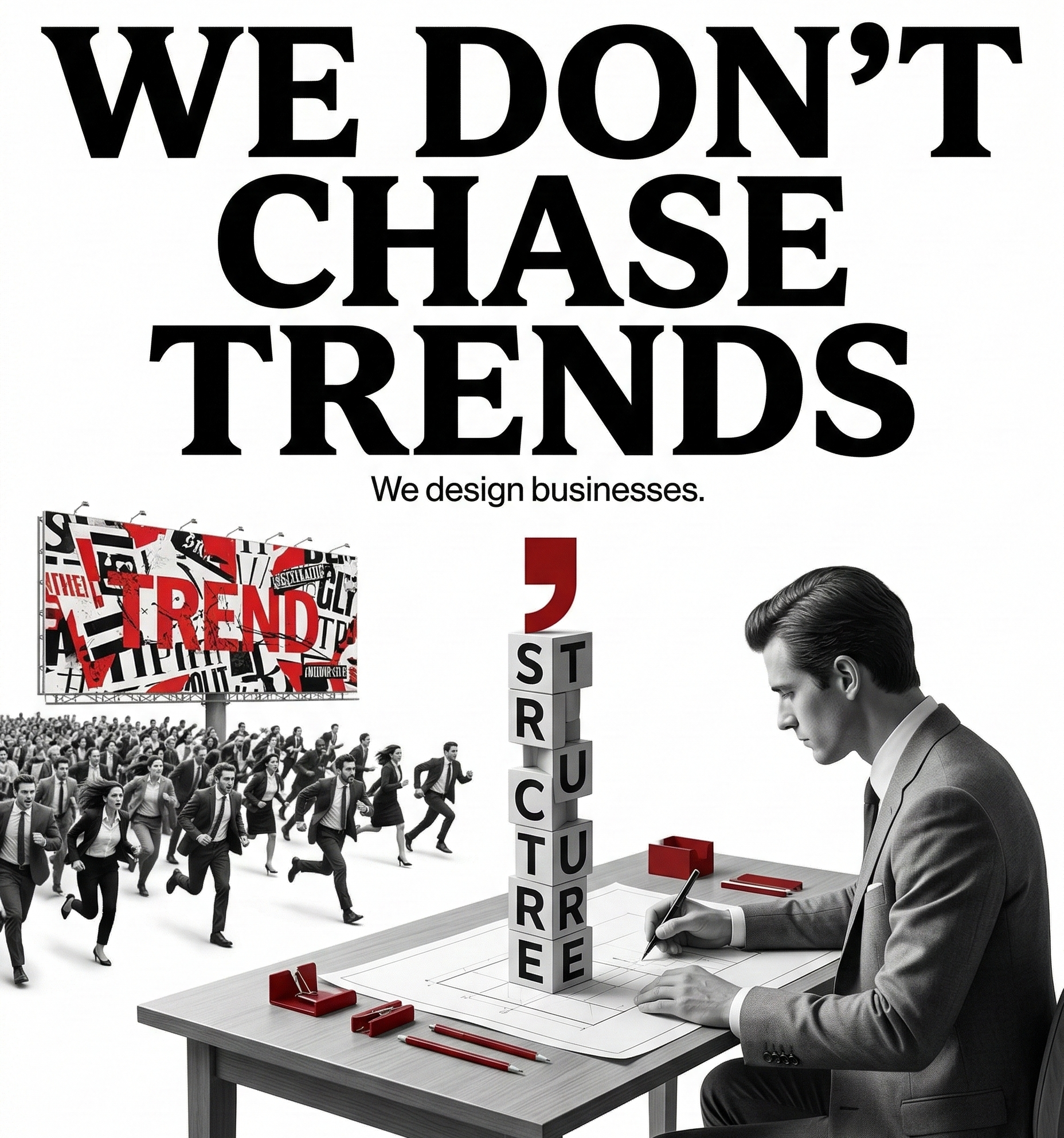 We Don't Chase Trends - We Design Businesses