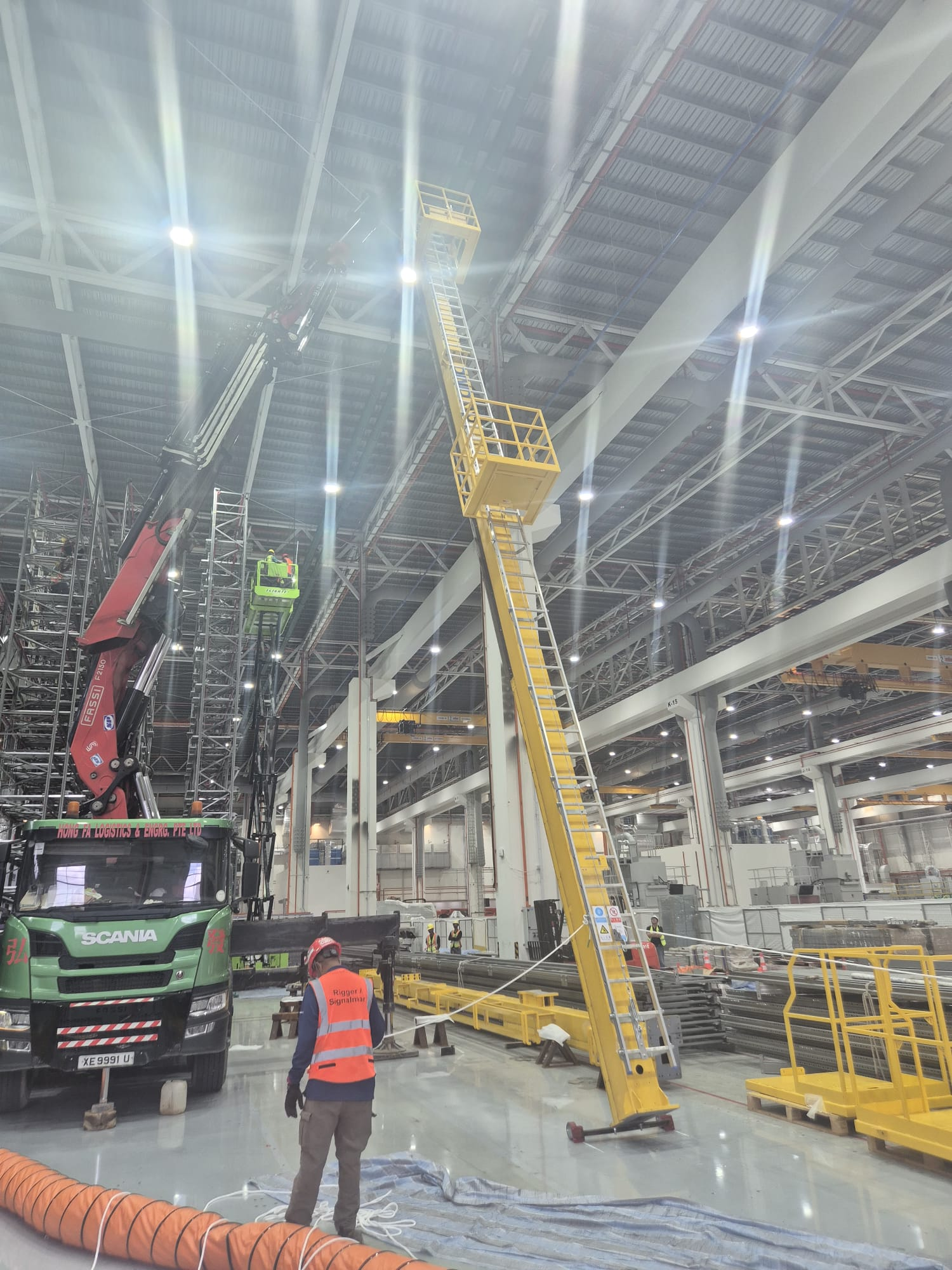 Project at Seletar Aerospace